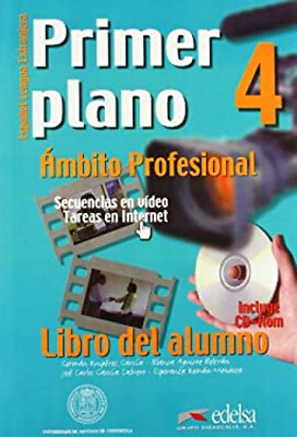 #ad Primer plano 4 Libro del. Alumno CD Rom Spanish Edition $6.63