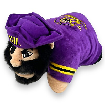 #ad Pirates Pillow Pets NCAA East Carolina University Plush Pillow Stuffed Pirate $12.00