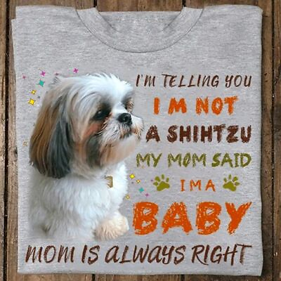 Shih Tzu T Shirt Cute Dog T Shirt $18.99