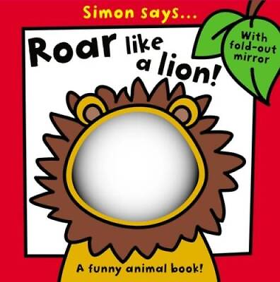 #ad Simon Says Roar like a Lion Board book By Vince Sarah GOOD $4.40
