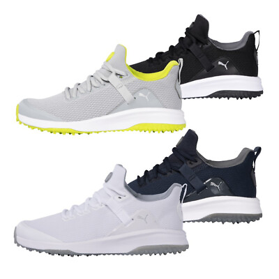 #ad New Puma FUSION EVO Golf Shoes 193850 PWRStrap Fit System Pick Color $44.99