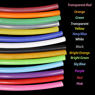 #ad High Temp Food Grade Silicone Tube Flexible Rubber Pipe Multi color amp; size $40.69