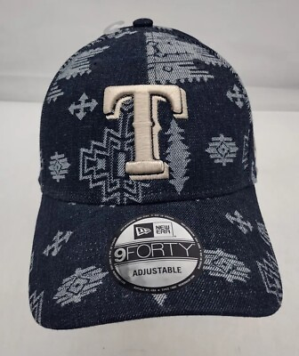 #ad Texas Rangers Spring Training Comanche Native American 9forty Snapback hat $60.00