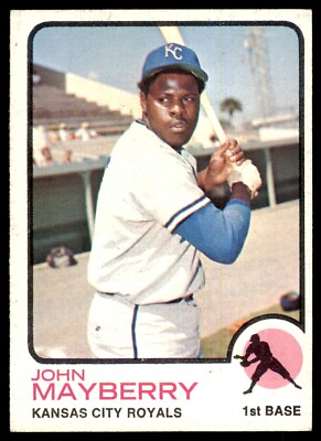 #ad 1973 Topps* John Mayberry Baseball Cards #118 $3.68