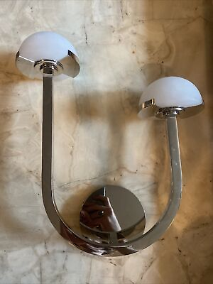 #ad Visual Comfort Pedra 15quot; Asymetrical Right Sconce In Polished Nickel $700.00