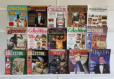 #ad Collector Collectibles Collecting 15 Magazine Lot Comics Collection Set Run Box $49.99