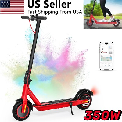 #ad 350W Foldable Electric Scooter Adult E scooter Urban Commuter 20Miles Long Range $254.00