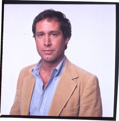 #ad Chevy Chase 1981 Photo Shoot Modern Problems Original 2.25 x 2.25 Transparency $49.99