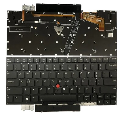 #ad NEW US Backlit Keyboard for Lenovo ThinkPad 2021 PartNo.SN20Z77350 PK131U81B00 $78.00