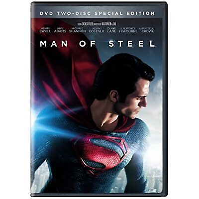 #ad Man of Steel DVD Two Disc Special Edition NEW $5.87