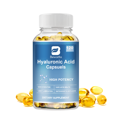 #ad Hyaluronic Acid Capsules Supplement Support Healthy Joints Help Reduce Wrinkles $15.53