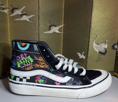 #ad Right Only VANS Sk8 Hi 138 Decon Sf Sneakers V66 Black Multi Womens Size 8 $16.98