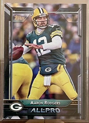 #ad AARON RODGERS ALL PRO GREEN BAY PACKERS 2015 TOPPS NM #252 $0.99