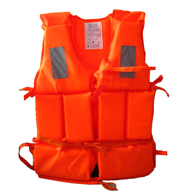#ad Adult Life Jacket Buoyancy Swimming Boating Surfing Water Safety Vest amp; Whistle $15.19