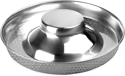 #ad Stainless Steel Dog Bowl 1 Puppy Litter Food Feeding Weaning for Puppy Food Pup $20.99