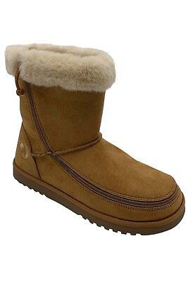 #ad BILLY Footwear Cozy Boot II Zip On Boots Chestnut $39.99