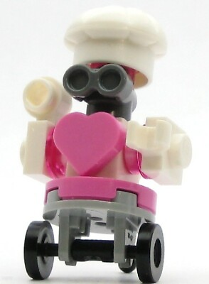 #ad LEGO Friends Minifigure Zobita the Robot Chef Genuine $5.99
