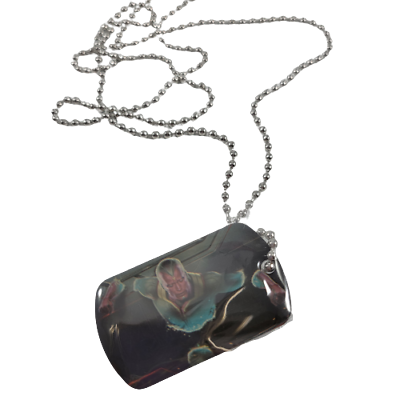 #ad Marvel Avengers Age of Ultron Vision Dog Tags Necklace $6.95