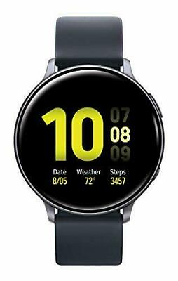 #ad Samsung Galaxy Watch Active2 40 mm Aluminum Case Aqua Black $59.99