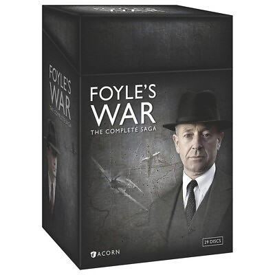 #ad Foyle#x27;s War: The Complete Saga Box Set All 8 Seasons 29 DVDs Region 1 USA $35.59
