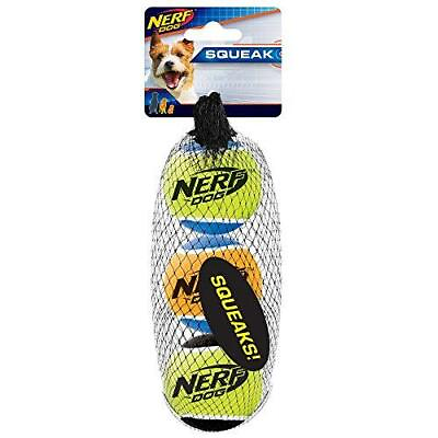 #ad Nerf Dog Tennis Ball Dog Toy with Interactive Squeaker Lightweight Durable and $11.19