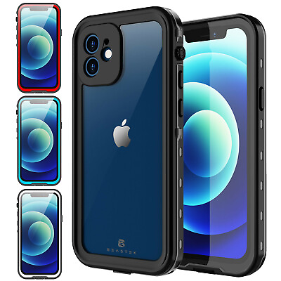 #ad For Apple iPhone 12 Pro Max Mini Waterproof Shockproof Case Screen Protector $16.98