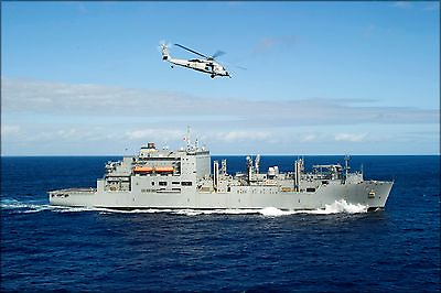 #ad Poster Many Sizes; Sikorsky Mh 60S Sea Hawk Helicopter Usns Cesar Chavez $160.11