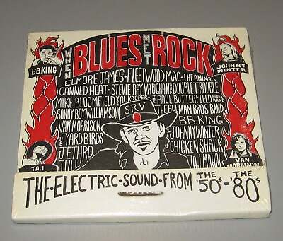 #ad When Blues Met Rock The Electric Sound From The #x27;50#x27;s to the #x27;80#x27;s CD 2008 $14.99