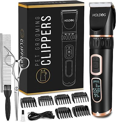#ad #ad Dog Pet Grooming Clipper Kit Professional Thick Hair Complete Set Heavy Duty $44.99