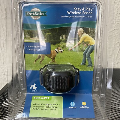 #ad PetSafe PIF00 14288 Stay amp;Play Wireless Fence Rechargeable Receiver Collar #2886 $129.99