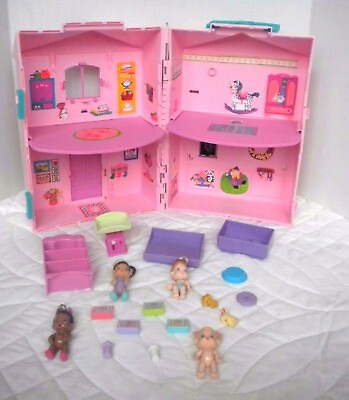 #ad Vintage 90#x27;s Kenner Baby Buddies Doll House Nursery Accessories Babies Toy 1994 $186.07