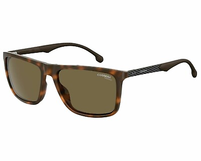 #ad Carrera POLARIZED Sunglasses CA8032 S 0086 Dark Havana Frame W Bronze Lens $49.99
