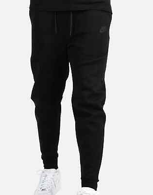 #ad Nike Sportswear Tech Fleece Jogger Pants Black Black CU4495 010 NEW Men Size M $99.99