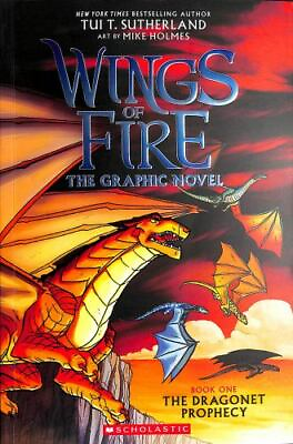 #ad A Graphix Book: Wings of Fire Graphic Novel #1: The Dragonet Prophecy GOOD $4.48