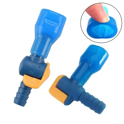 #ad New Durable Bite Valve Parts With On Off Switch 9mm Connector Drink Pack $6.72