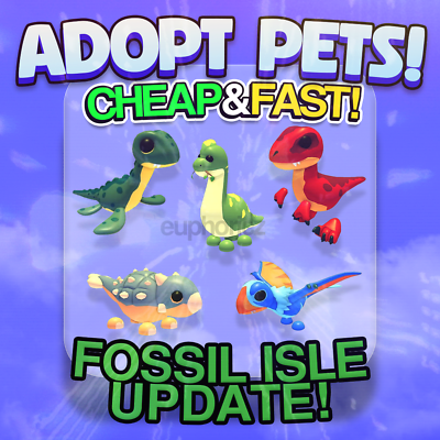 #ad Adopt From Me FOSSIL ISLE UPDATE NFR MFR CHEAPEST ROBLOX $79.99