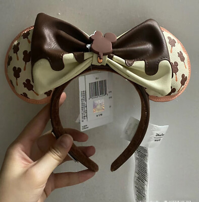 #ad US Disney Parks Minnie Mouse Ears Loungefly Ice Cream Bar Scented Headband 2023 $18.79