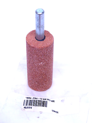 #ad NEW Mounted Point Cylindrical W234 3 8quot; Shank 3quot; x 1 1 4quot; Grinding Stone HR $9.99
