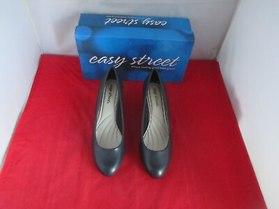 #ad Easy Street Passion Pumps New Navy US Size 9 1 2 #650 $24.99