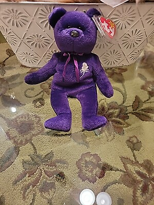 #ad 1997 TY Princess Diana Beanie Baby Made In China P.E. Pellets $2753.65
