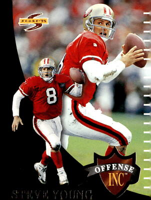 #ad 1995 Score Steve Young #OF1 $1.03