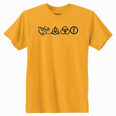 #ad Led Zeppelin T Shirt. Symbols $13.99