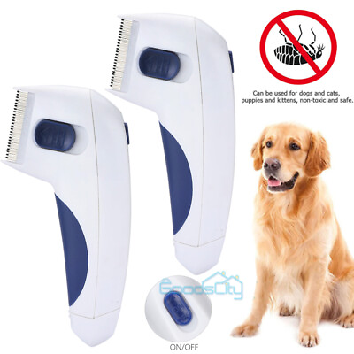 #ad Flea Remove Electronic Flea Comb for Dogs amp; Cats Hair Comb Brush As Seen On TV $17.99