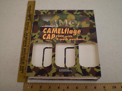 #ad Camel Cigarettes Camelflage Cap Hat Camouflage Advertising Promotion NEW UP16 $16.37