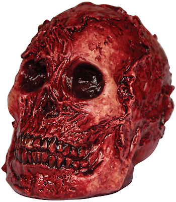 #ad Fleshy Skull Halloween Cosplay Latex decor by Ghoulish Productions $15.84