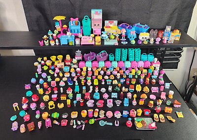 #ad Huge Lot of 300 Shopkins Assorted Figures Mini Shopkin Toys Play sets Rare Real $169.99