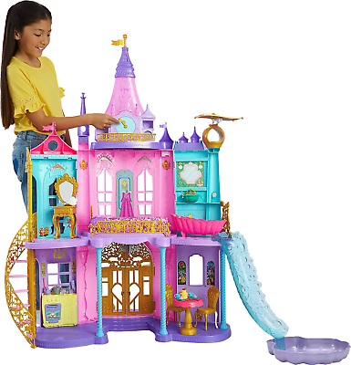 #ad Disney Princess Doll House Ultimate Castle 4 Ft Tall Lights amp; Sounds 3 Level $76.67