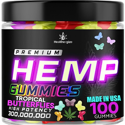 #ad Natural Gummies Gummy Bears ButterflySleep CalmAnxiety Inflammation US MADE $13.99