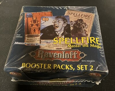 #ad Spellfire Ravenloft Box First Edition Advanced Damp;D CCG Boosters $114.99