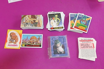 #ad Small Assortment of Dinosaur themed Cards. Different sets and makers. $6.00